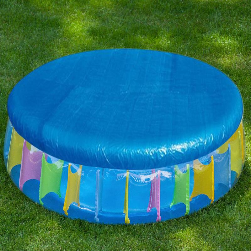 Pool Cover Waterproof - PE waterdichte zwembadmat rond zwembad grond