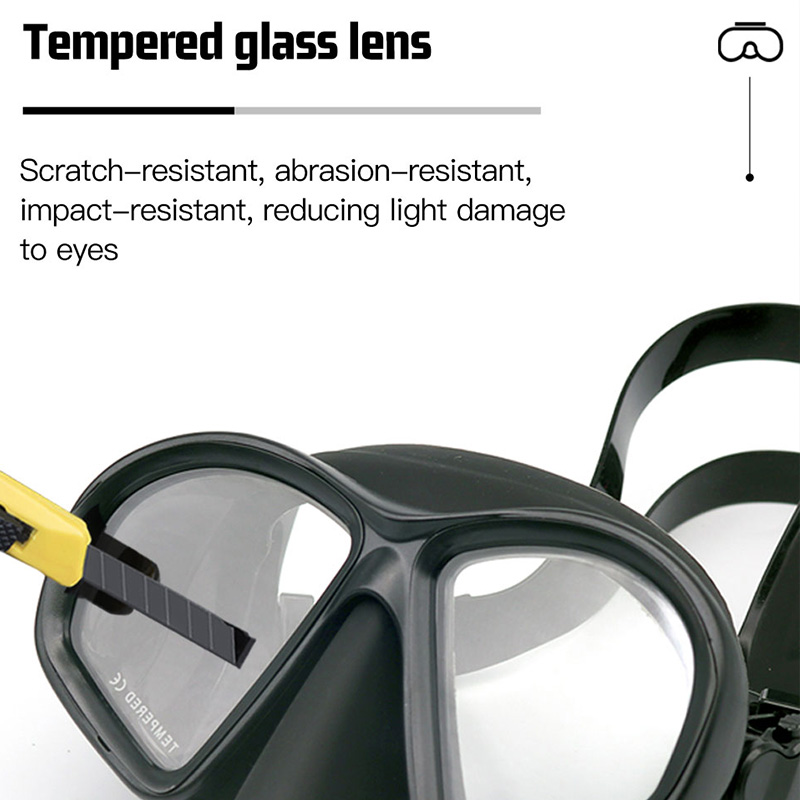 Nederslaapmasker van gehard gl - Snorkel Mask Full Face recensie en prijs