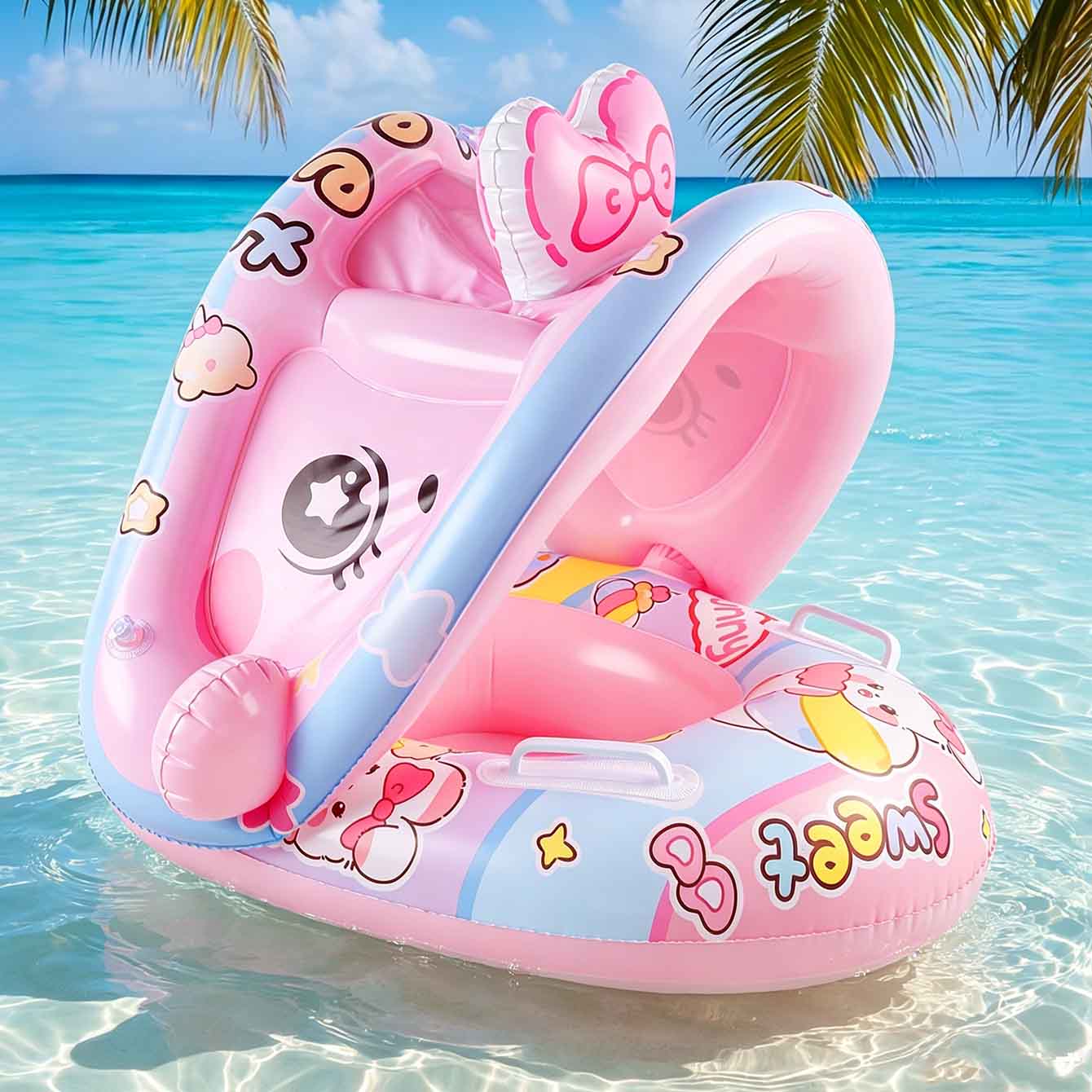 1PC opblaasbare zwembadvlotter - Pool Float Ring Inflatable recensie en prijs
