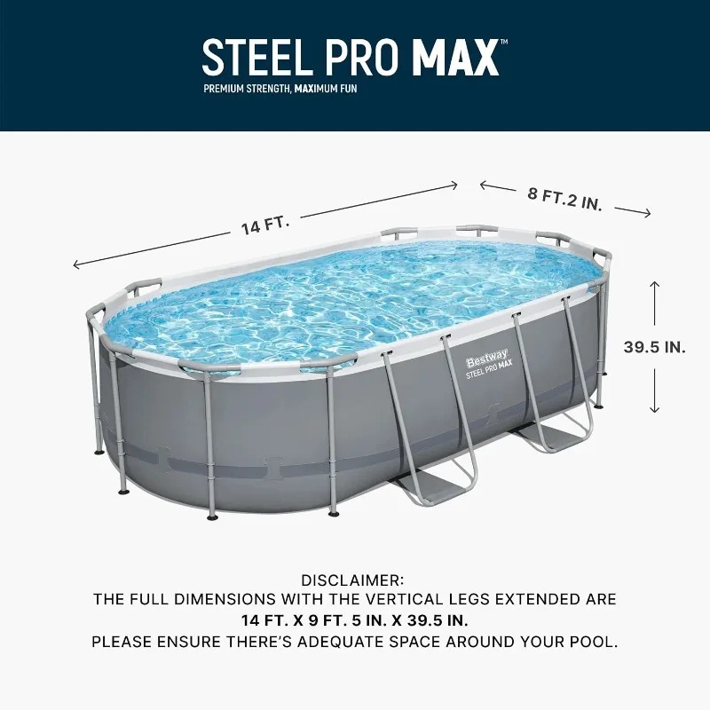 Bestway Steel Pro MAX 14ft x 8 - Pool Ladder Above Ground recensie en prijs
