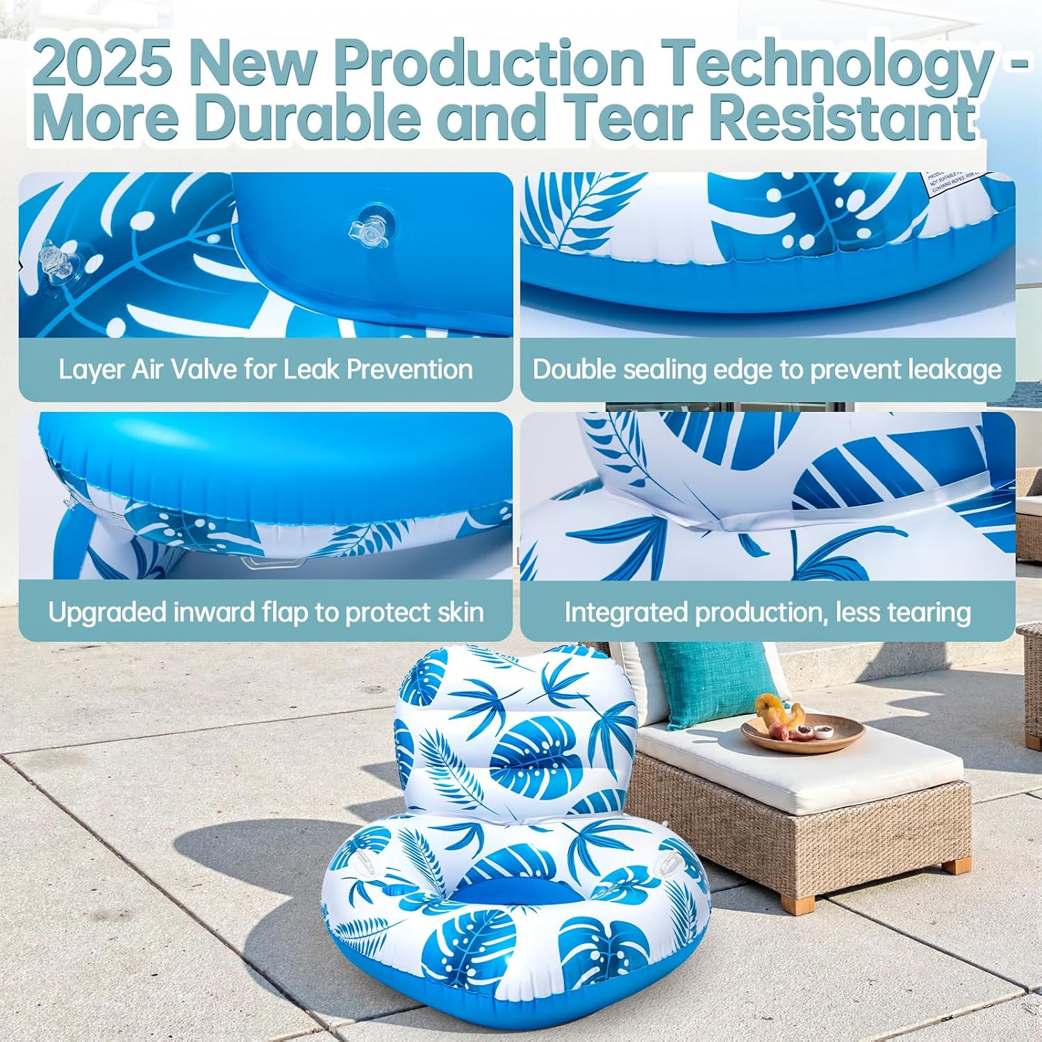 Zwembadvlotters Opblaasbare zw - Pool Lounger Inflatable recensie en prijs