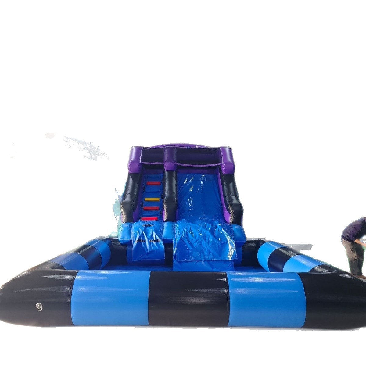 Aangepaste fabriek directe ver - Water Slide Inflatable recensie en prijs