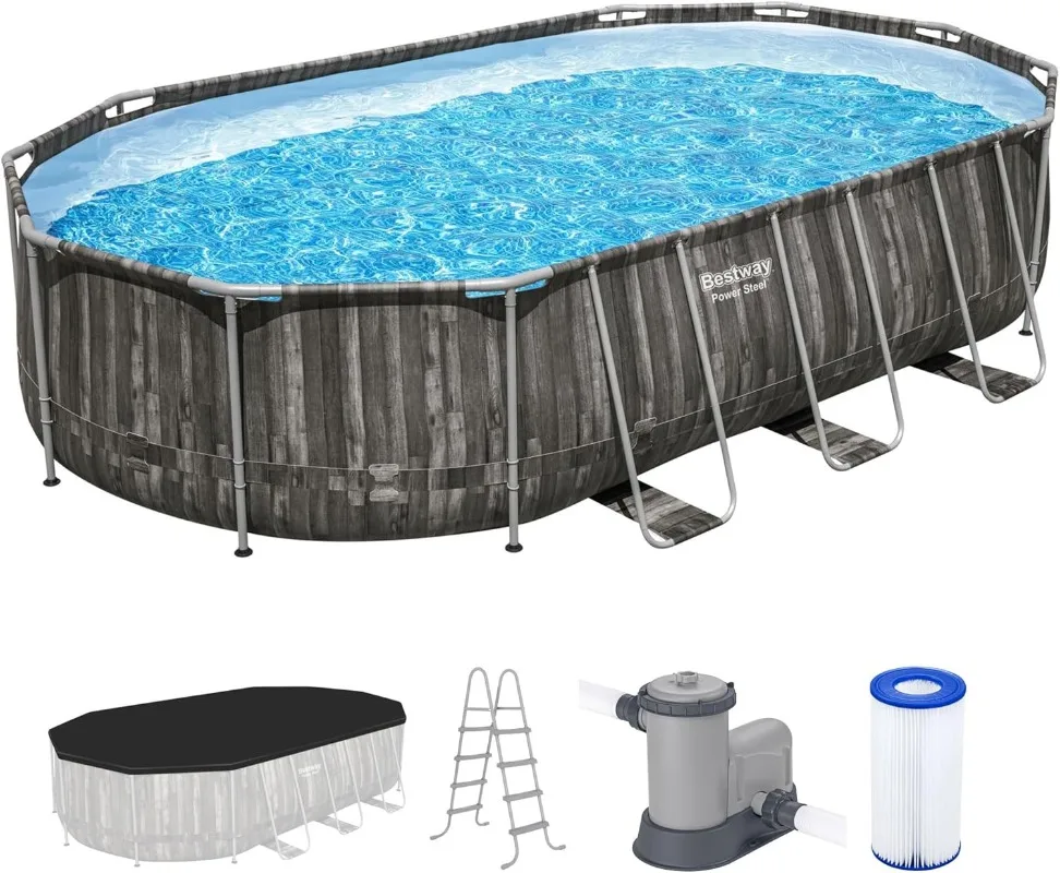 Bestway Power Steel 20’ x 12’  - Pool Ladder Above Ground recensie en prijs