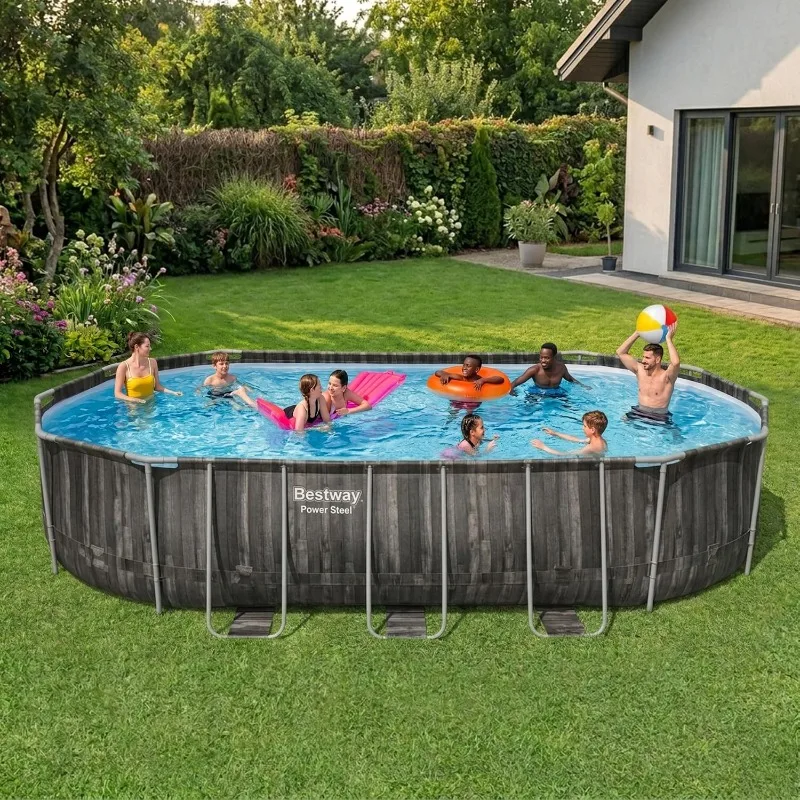 Bestway Power Steel 20’ x 12’  - Pool Ladder Above Ground recensie en prijs