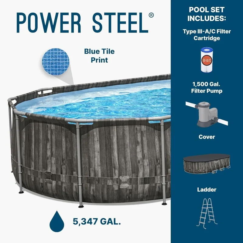Bestway Power Steel 20’ x 12’  - Pool Ladder Above Ground recensie en prijs