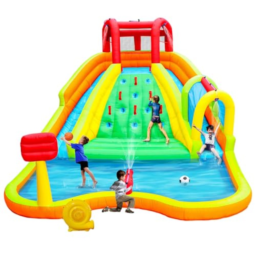 Opblaasbaar waterglijbaanpark  - Water Slide Inflatable recensie en prijs