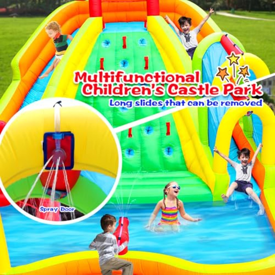 Opblaasbaar waterglijbaanpark  - Water Slide Inflatable recensie en prijs