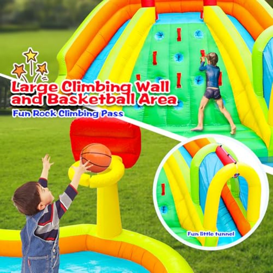 Opblaasbaar waterglijbaanpark  - Water Slide Inflatable recensie en prijs