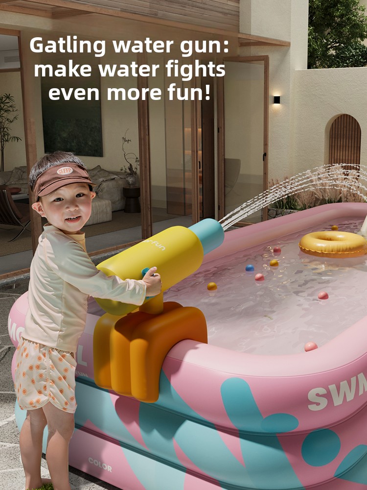 Opblaasbaar zwembad met zonnes - Water Slide Inflatable recensie en prijs
