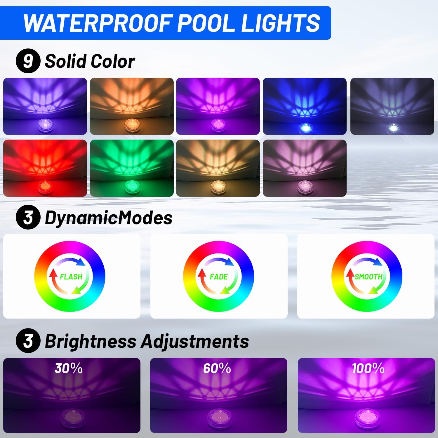 Zwembadverlichting, oplaadbaar - Pool Light Solar Rechargeable recensie en prijs