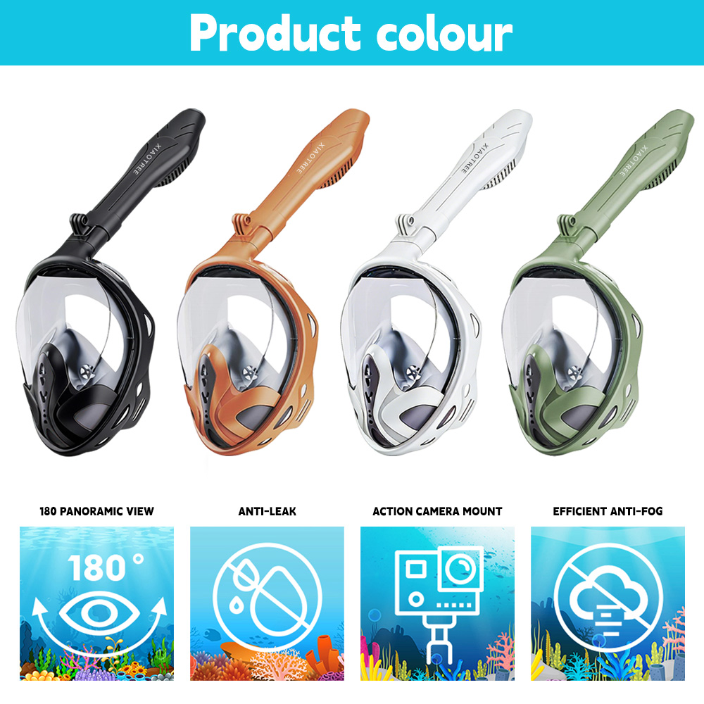 XIAOTREE Volledig gezichtsnork - Snorkel Mask Full Face recensie en prijs