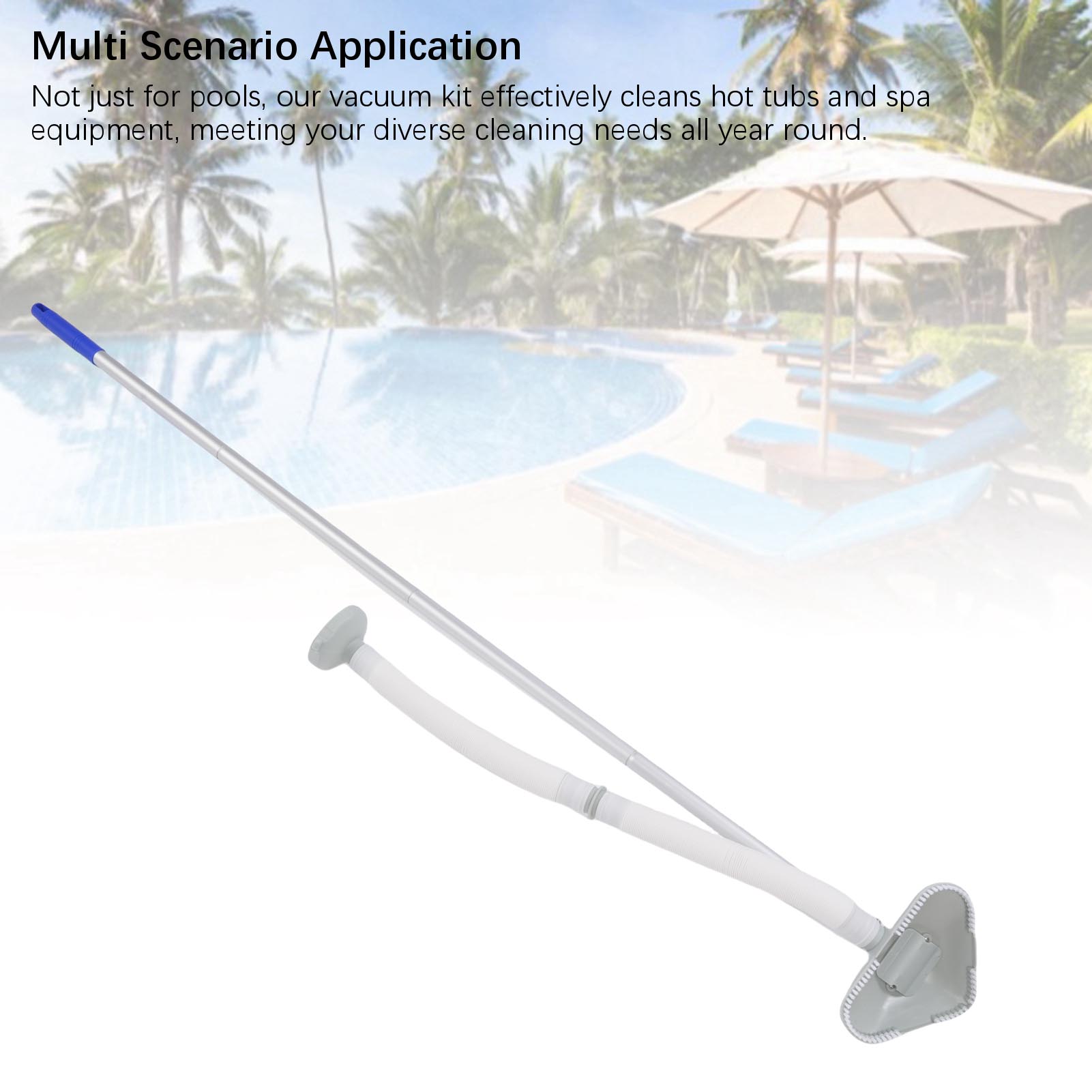 Handheld zwembadstofzuigerset, - Pool Vacuum Manual recensie en prijs