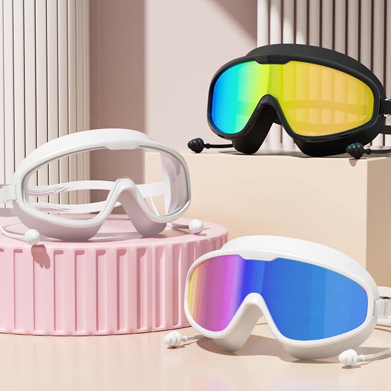 Zwembril Groot frame zwembril  - Swim Goggles Anti Fog Uv recensie en prijs