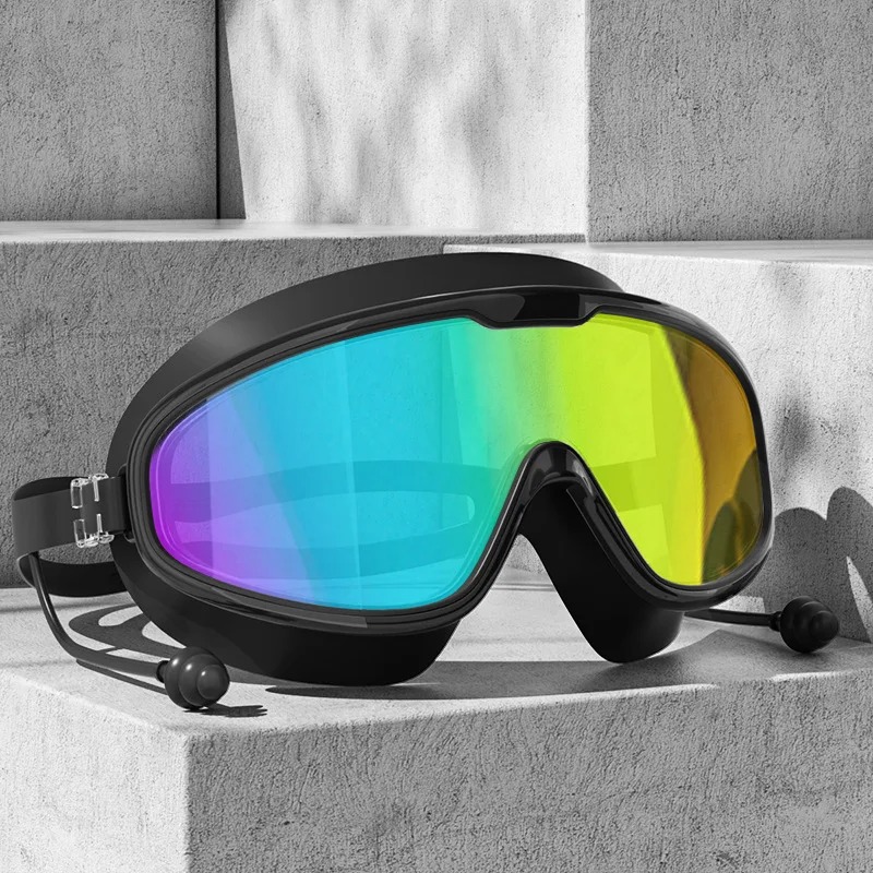Zwembril Groot frame zwembril  - Swim Goggles Anti Fog Uv recensie en prijs