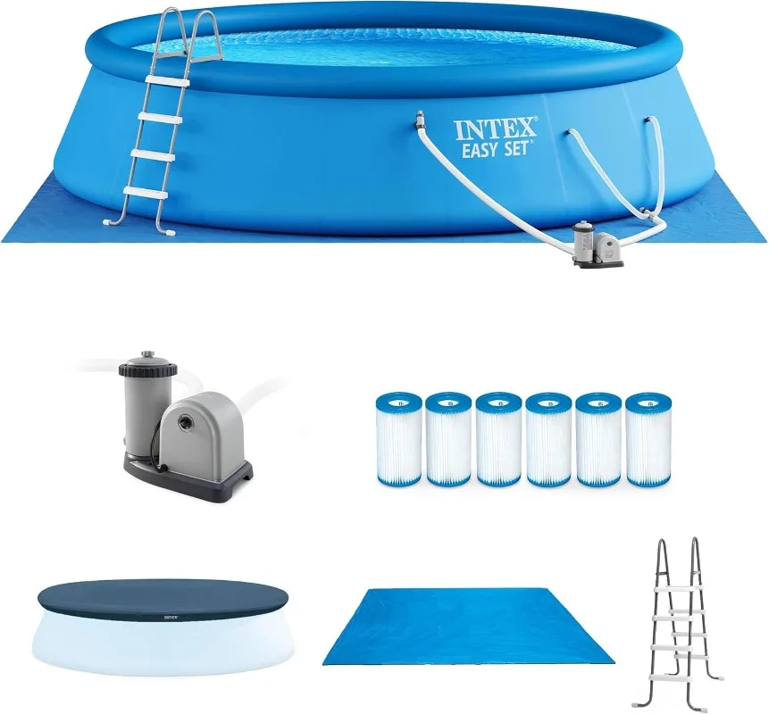 Intex Easy Set 18 voet bij 48  - Pool Ladder Above Ground recensie en prijs