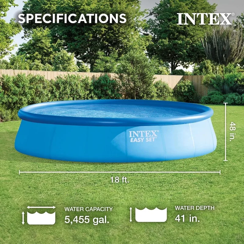 Intex Easy Set 18 voet bij 48  - Pool Ladder Above Ground recensie en prijs