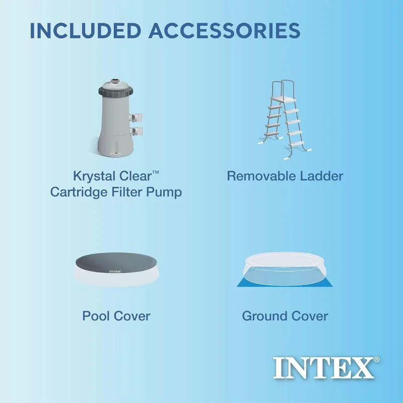 Intex Easy Set 18 voet bij 48  - Pool Ladder Above Ground recensie en prijs