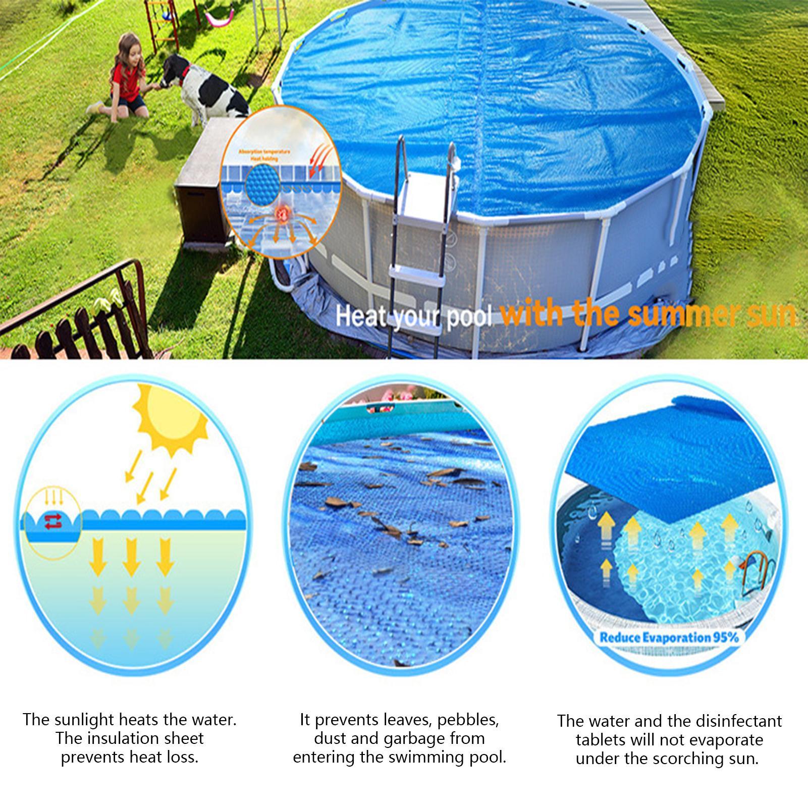 PE Ronde zwembadafdekking Wate - Pool Cover Waterproof recensie en prijs