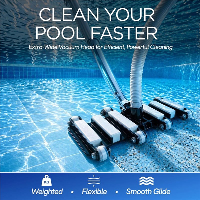 A64T handmatige zwembadstofzui - Pool Vacuum Manual recensie en prijs