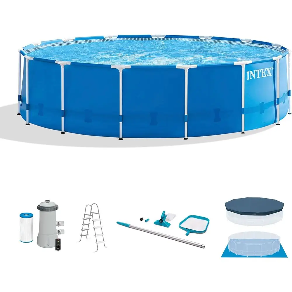 15' x 48' rond bovengronds zwe - Pool Ladder Above Ground recensie en prijs